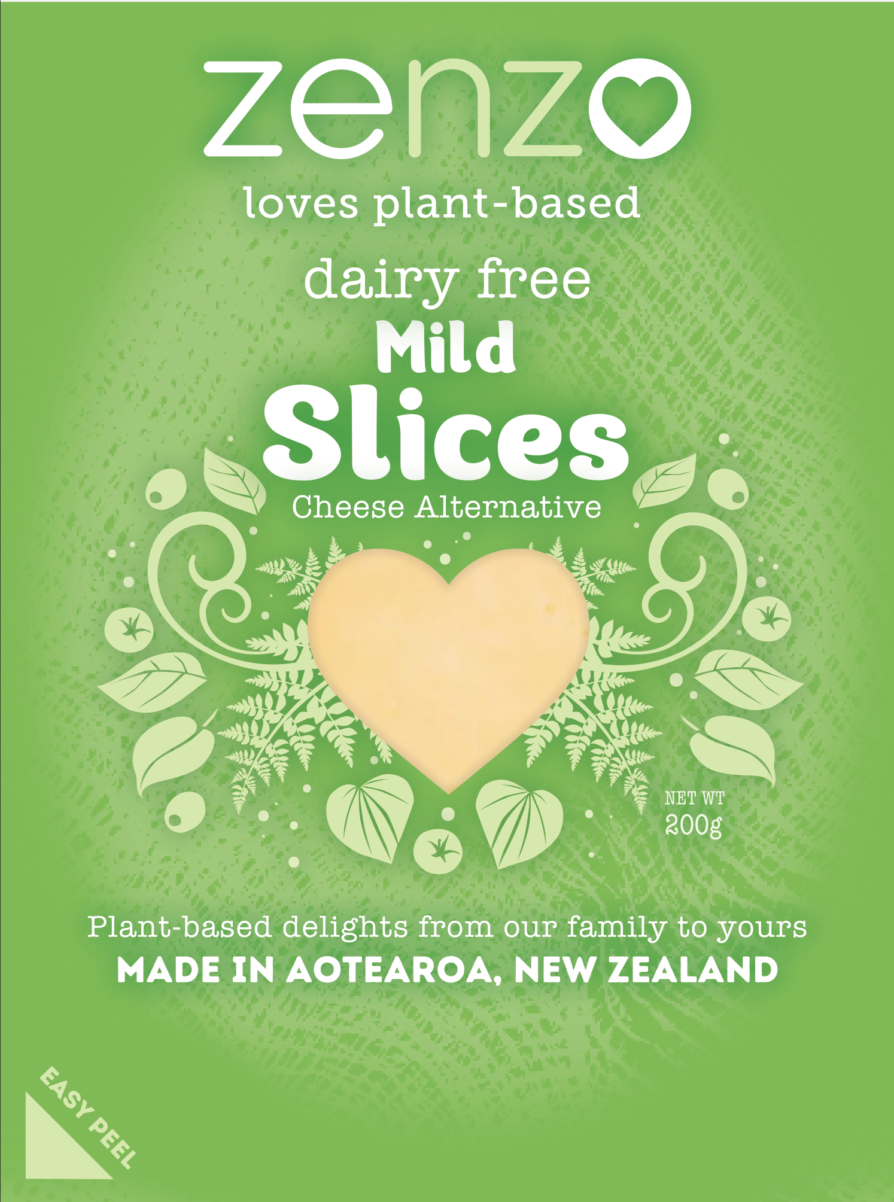 Zenzo & Tonzu Cheese Slices Mild 200g